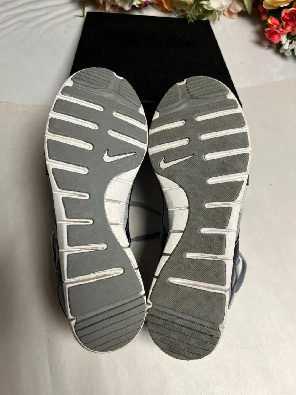 Nike Oceania NM Sneakers Blue Gray White Size 9